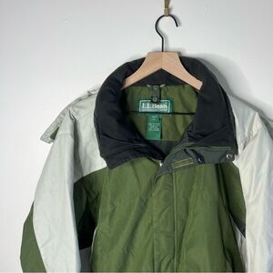 LL Bean Men’s Thick Nylon Shell Jacket Windbreaker Sports Coat
